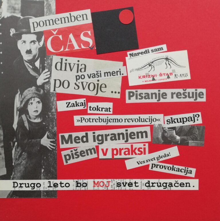 Pomemben čas divja po svoje ... Pisanje rešuje